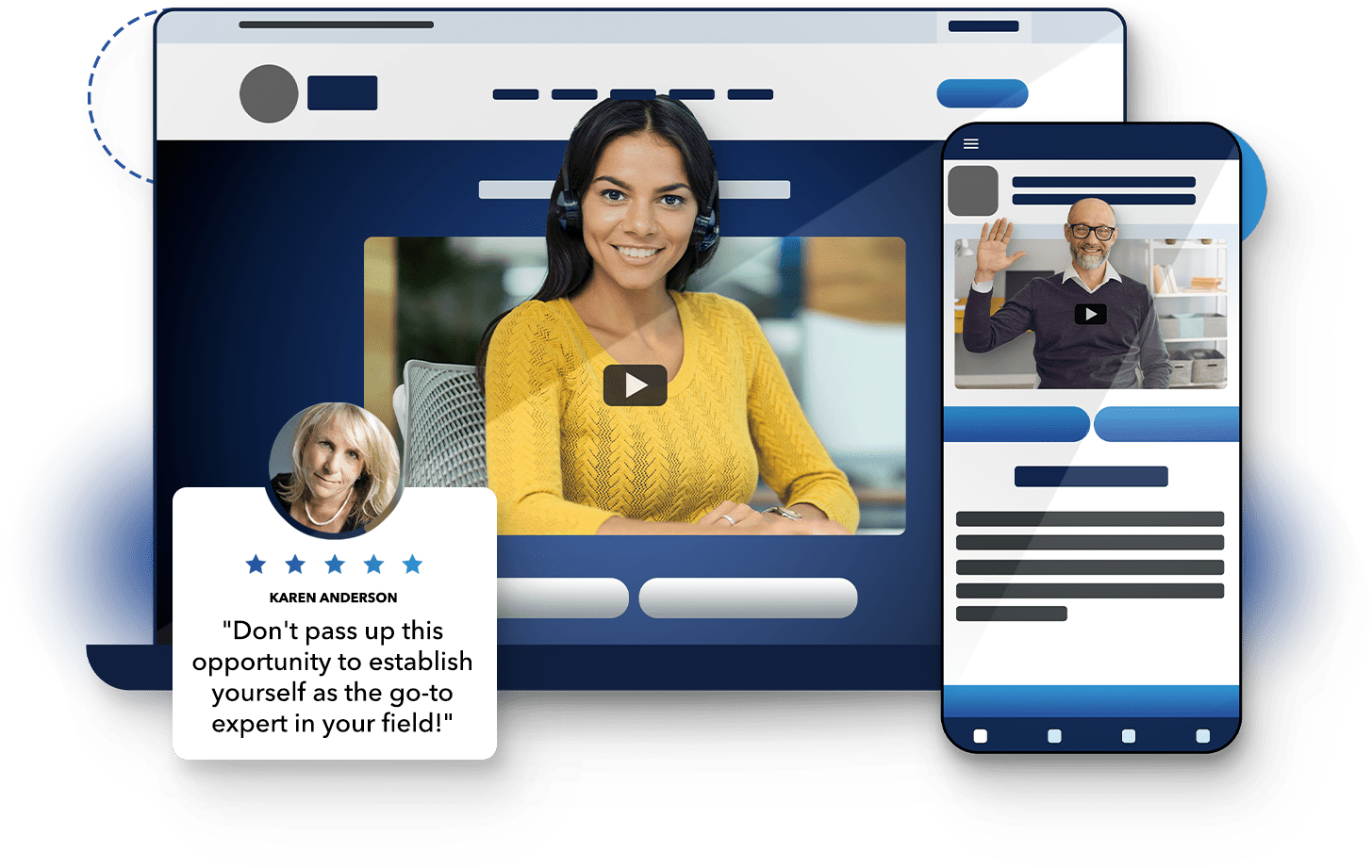 ImpactHub platform features collage